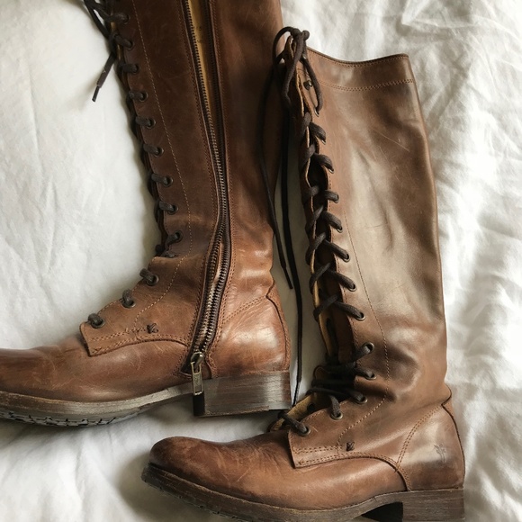 melissa tall lace boots